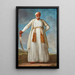 Portrait af Muhammad Dervish Khan - Elisabeth Louise Vigée Le Brun — indrammet kunstværk på væggen