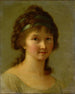 Portrait af en dame - Elisabeth Louise Vigée Le Brun — visning af kunstværket