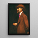 Reproduktion af maleriet Portrait de Gonzaga Duque - Eliseu Visconti