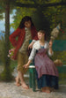 Før forlovelsen - Elizabeth Jane Gardner Bouguereau — visning af kunstværket