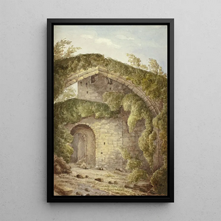 Elizabeth Murray - Interior of Conway Castle.webp