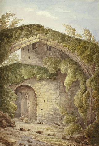 Elizabeth Murray - Interior of Conway Castle.webp