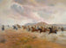 Eclaireurs de la Yeomanry sur le veld - Elizabeth Southerden Thompson — visning af kunstværket