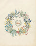 W Album af papirklip blomster maleri pl. 02 - Ellen W. — visning af kunstværket
