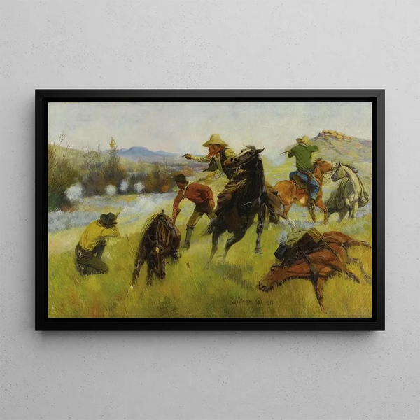 Elling William Gollings - Firing From the Treeline.webp