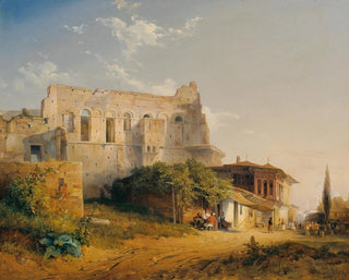 Palais de Tekfur i Konstantinopel - Emanuel Stöckler — visning af kunstværket