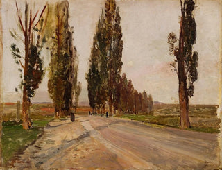 Emil Jakob Schindler - Boulevard of Poplars near Plankenberg.webp