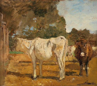 Vaches - Emil Jakob Schindler — visning af kunstværket