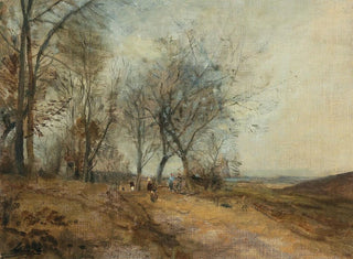 Prairies du Danube - Emil Jakob Schindler — visning af kunstværket