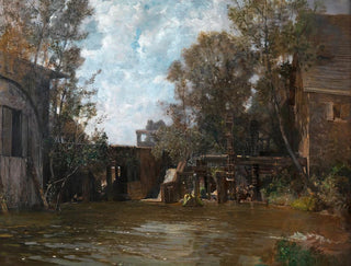 Mühle à Plankenberg - Emil Jakob Schindler — visning af kunstværket