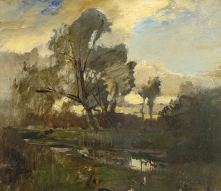 Emil Jakob Schindler - Scene from the Prater.webp