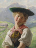 Tête de Dirndl - Emil Rau — visning af kunstværket