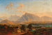 Salzbourg med Untersberg i det fjerne - Emil Theodor Richter — visning af kunstværket