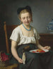Le Goûter - Émile-Auguste Hublin — visning af kunstværket