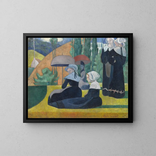 Emile Bernard - Breton Women with Umbrellas.webp
