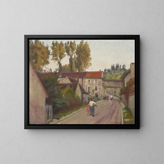 Emile Bernard - Vue de tonnerre ou Le moulin denfer.webp