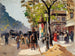 Le Boulevard des Italiens - Émile Cagniart — visning af kunstværket