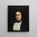 Portrait af Jules Janin 1804-1874 forfatter og kritiker - Émile Champmartin — indrammet kunstværk på væggen