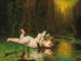 Cupid og hans eget spejlbillede - Émile Meyer — visning af kunstværket