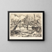 Bassin portuaire de Kattendick à Anvers - Émile Othon Friesz — indrammet kunstværk på væggen