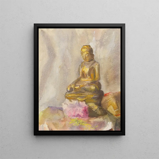 Emily Sargent - Statuette of a Buddha.webp