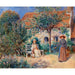 Reproduktion af maleriet i Bretagne - Pierre-Auguste Renoir