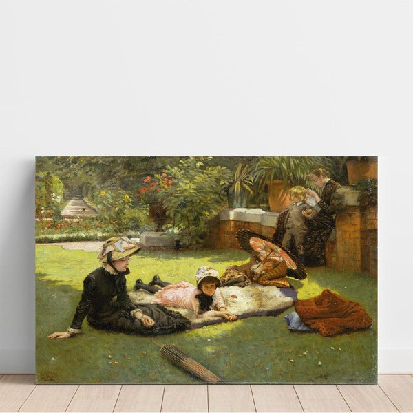 Reproduktion af maleriet i fuldt sollys - James Tissot