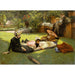 Reproduktion af maleriet i fuldt sollys - James Tissot