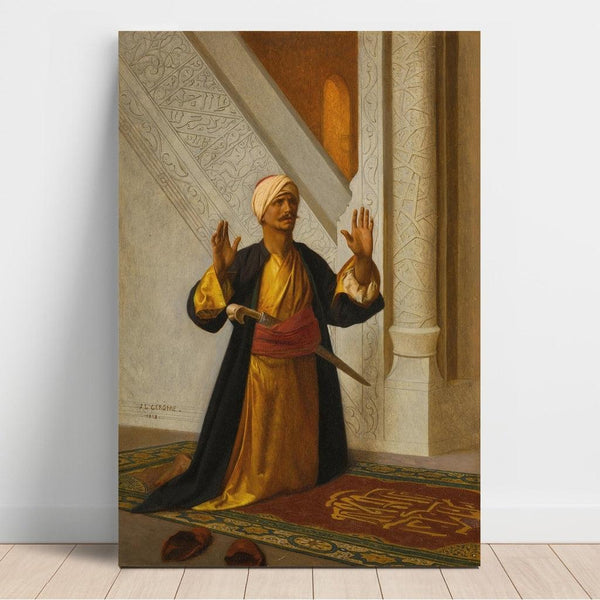 Reproduktion af maleriet i bøn - Jean-Léon Gérôme