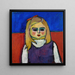 Børn - Alexej von Jawlensky — indrammet kunstværk på væggen