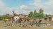 Animation uden for landsbyen - Enrico Bartezago — visning af kunstværket
