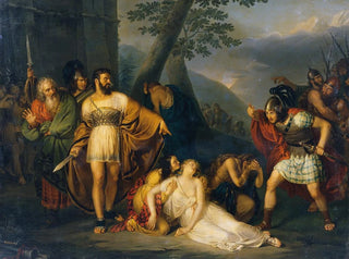 Enrico Scuri - King Starno shows Fingal his dead daughter.webp