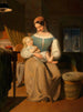 Mor og barn til jul - Erasmus von Engert — visning af kunstværket
