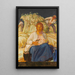 Indsamling - Erich Erler — indrammet kunstværk på væggen
