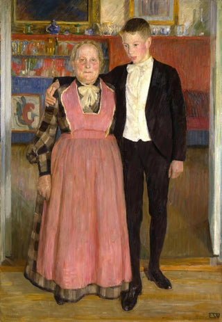 Erik Werenskiold - Old Nanny.webp