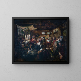 Ernest Charton - El velatorio del angelito costumbre popular chilena.webp