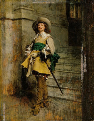 Ernest Meissonier - A Cavalier Time of Louis XIII.webp