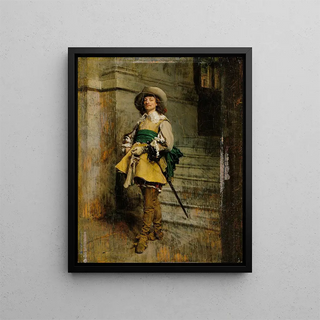 Ernest Meissonier - A Cavalier Time of Louis XIII.webp