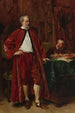 Diderot og hans skriver - Ernest Meissonier — visning af kunstværket