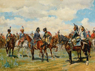 Les Deux Amis - Ernest Meissonier — visning af kunstværket