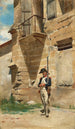Sentinelle i 1796 - Ernest Meissonier — visning af kunstværket