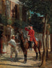 La Coupe de l'Étrier - Ernest Meissonier — visning af kunstværket