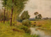 På Housatonic-floden Connecticut - Ernest Parton — visning af kunstværket