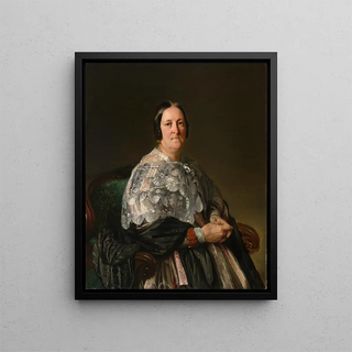 Ernst Christian Moser - Portrait of Maria Theresia Freiin von Jakomini.webp