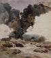 La grotte de Neptune près de Tivoli - Ernst Fries — visning af kunstværket