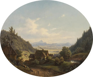 Vallée de Sernitz - Ernst Gustav Doerell — visning af kunstværket