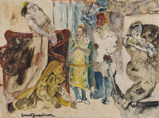 Scène dramatique - Ernst Josephson — visning af kunstværket