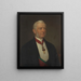 L'homme politique Karl Wilhelm Philipp Prince Auersperg - Ernst Lafite — indrammet kunstværk på væggen