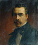 Selvportræt - Ernst Lafite — visning af kunstværket