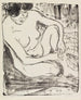 Studie af handling - Ernst Ludwig Kirchner — visning af kunstværket